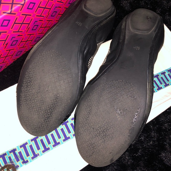Tory Burch black Gabby Ballet size 6.5 - Picture 6 of 8